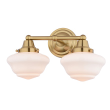 Vaxcel International W0558 - Eastgate 15-in. W 2 Light Vanity Antique Gold