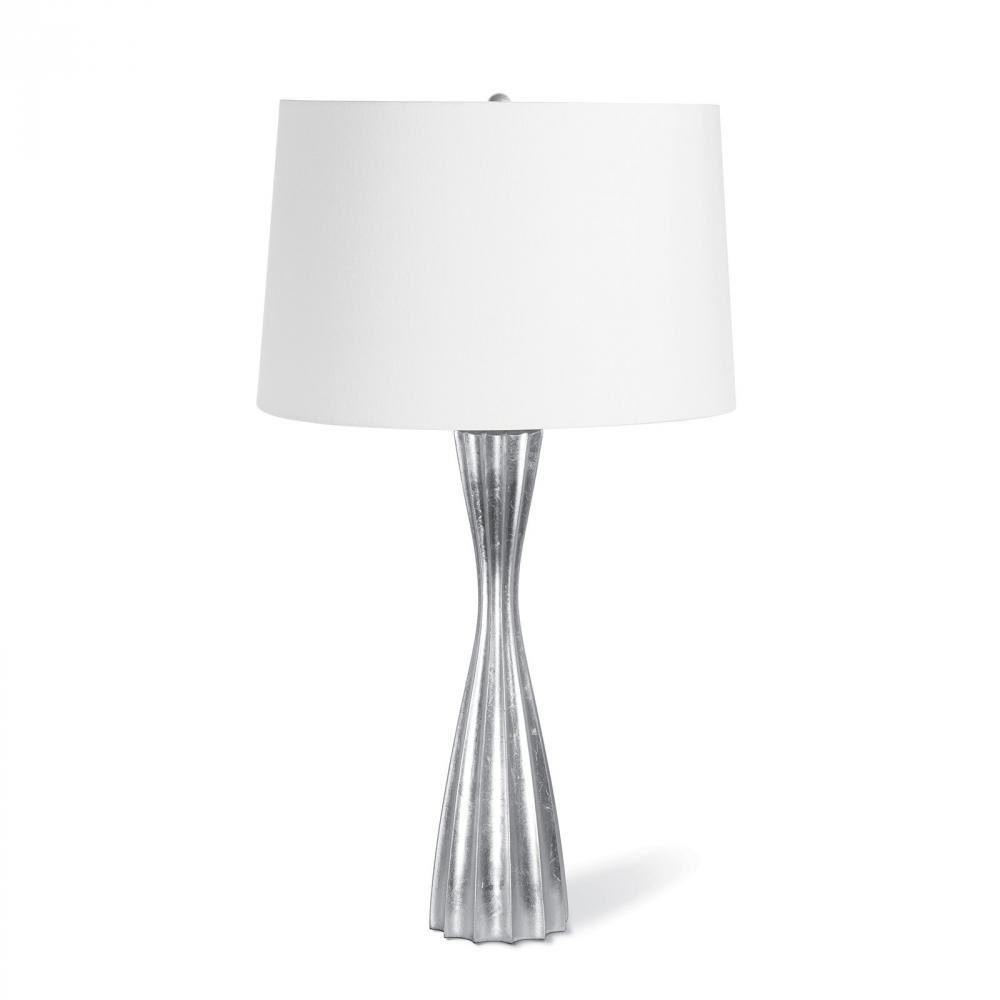 Regina Andrew Naomi Resin Table Lamp (Silver Lea