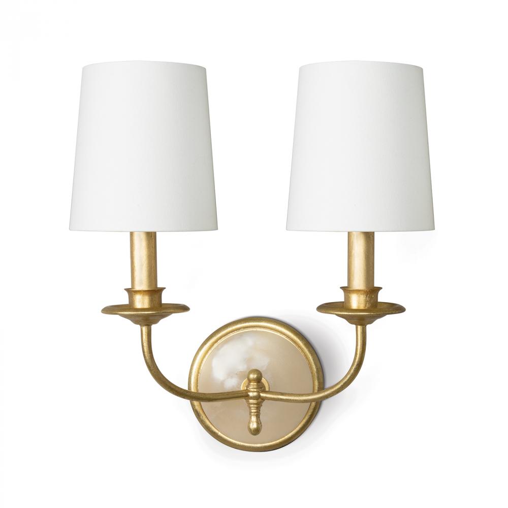 Southern Living Fisher Sconce Double