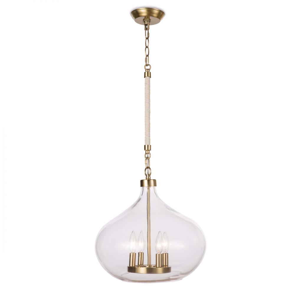 Regina Andrew Dover Pendant (Natural Brass)