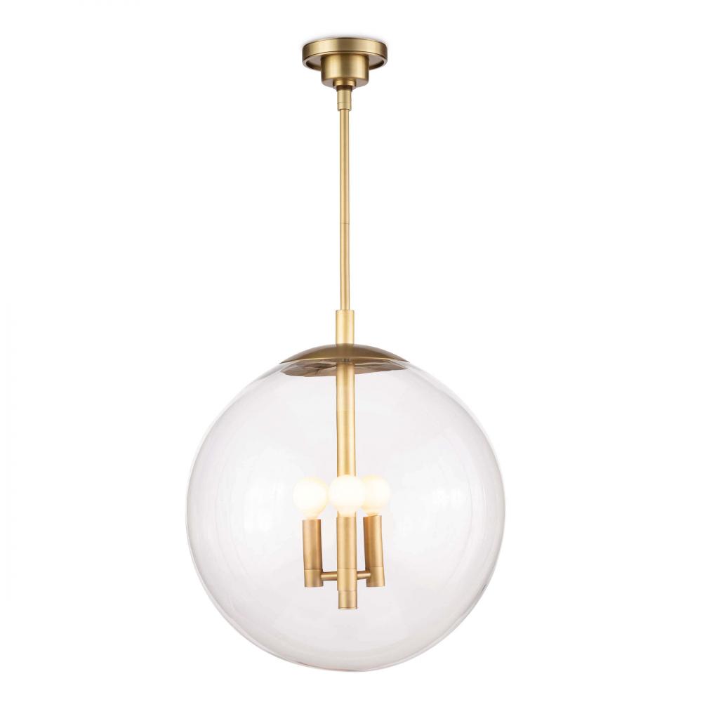 Regina Andrew Cafe Pendant Medium (Natural Brass