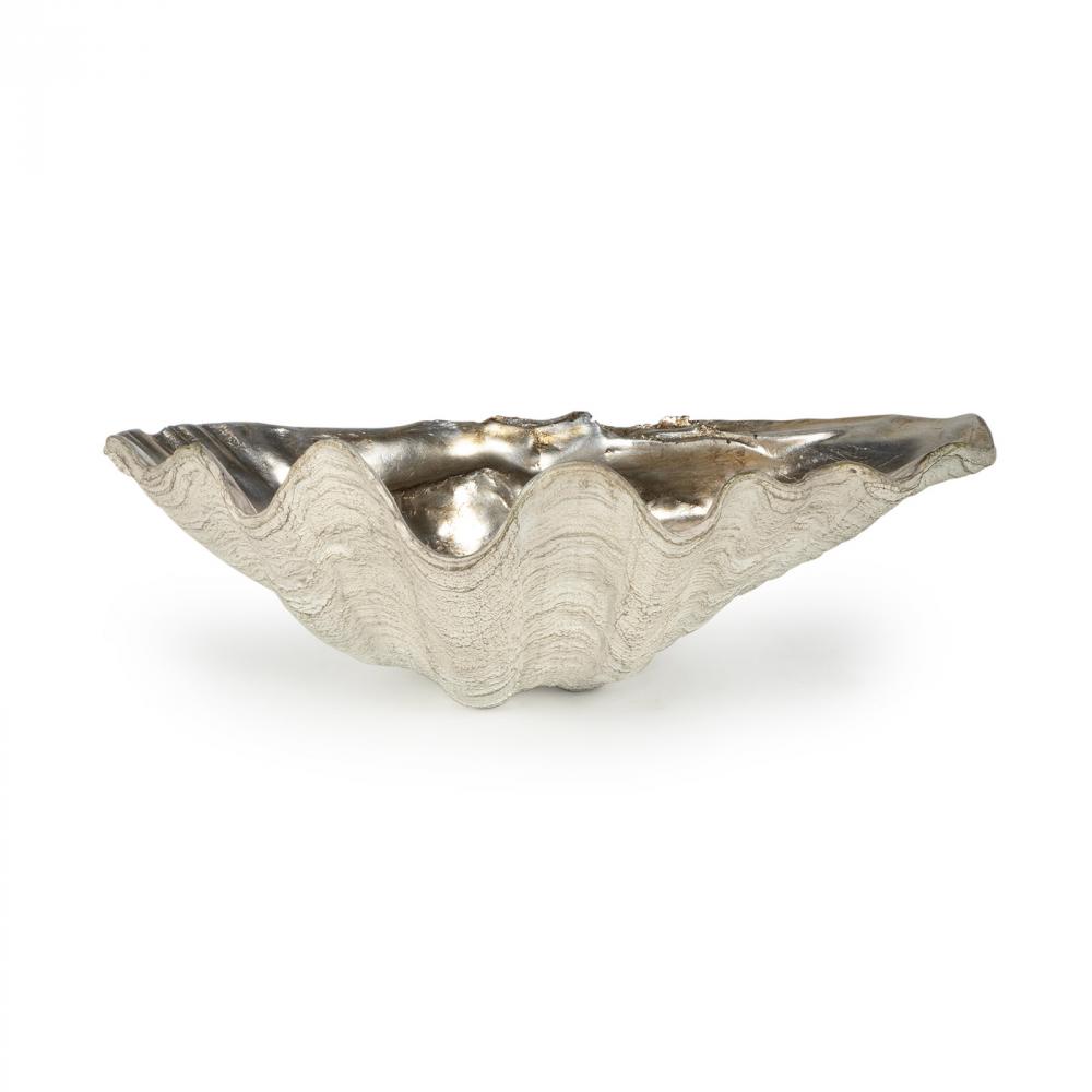 Regina Andrew Clam Bowl Small (Ambered Silver Le