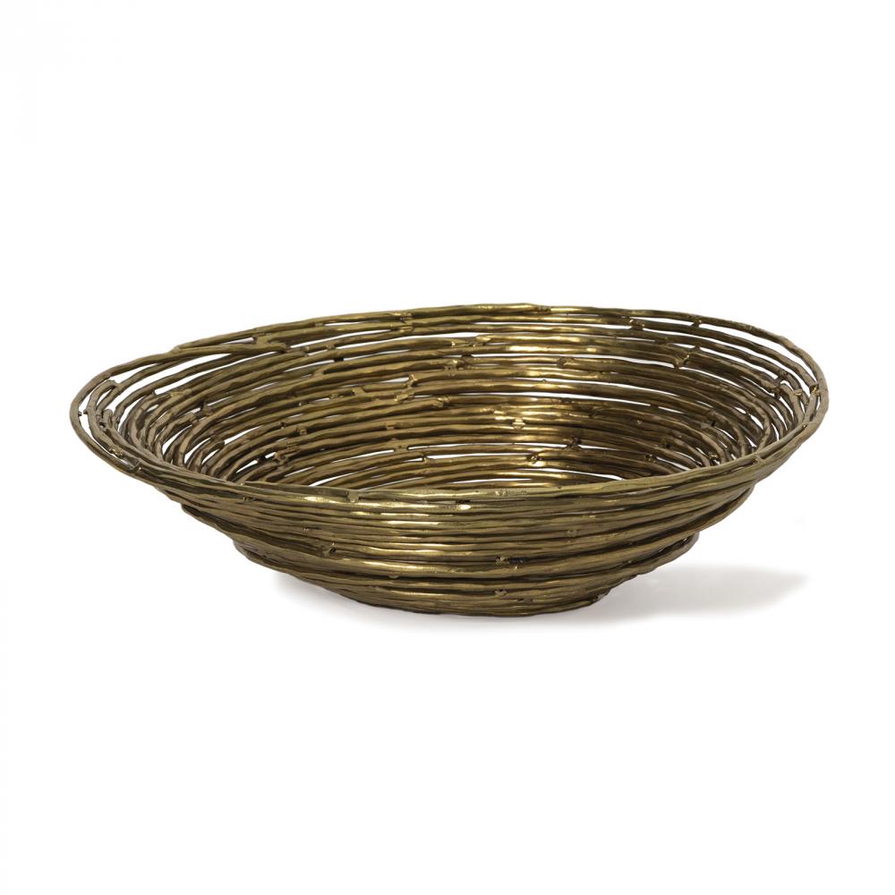 Regina Andrew Nest Bowl (Brass)