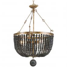 Regina Andrew 16-1082 - Regina Andrew Fabian Wood Bead Chandelier