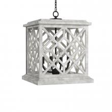 Regina Andrew 16-1364WT - Regina Andrew Chatham Wood Lantern (White)