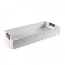 Regina Andrew 20-1331WT - Regina Andrew Logia Rectangle Tray Small (White)