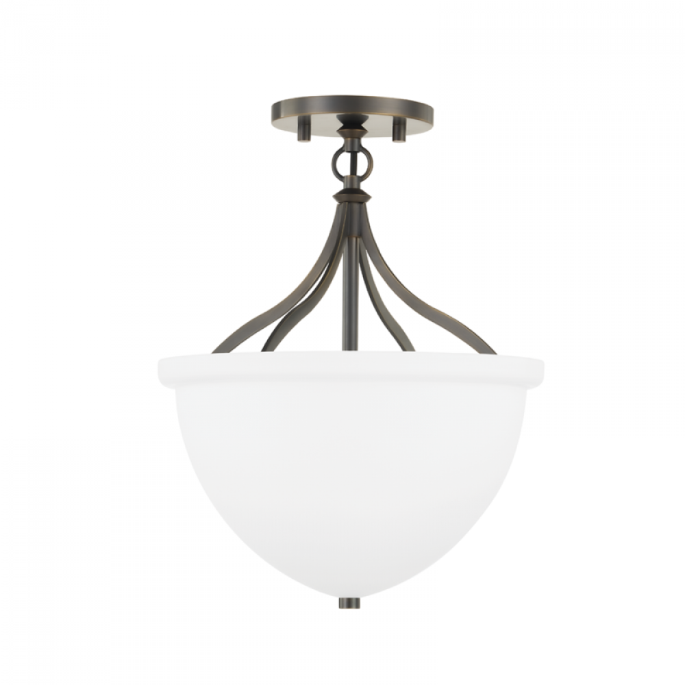 Browne Semi Flush