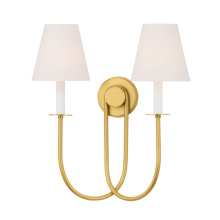 Hudson Valley 4082-AGB - MIDTOWN Wall Sconce