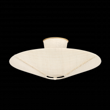 Hudson Valley 6021-GL - SALISBURY MILLS Semi Flush