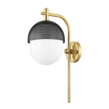 Hudson Valley 6100-AGB/BK - Nyack Wall Sconce