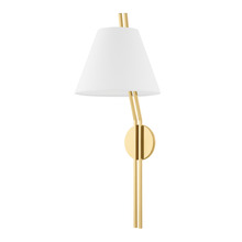 Hudson Valley 6511-AGB - SHOKAN Wall Sconce