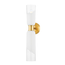 Hudson Valley 9602-AGB - WASSON Wall Sconce