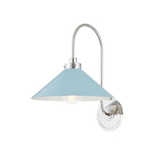 Hudson Valley MDS1400-PN/BB - CLIVEDON Wall Sconce