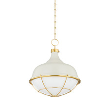 Hudson Valley MDS1502-AGB/OW - HOLKHAM Pendant