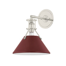 Hudson Valley MDS350-PN/CRN - Painted No. 2 Wall Sconce