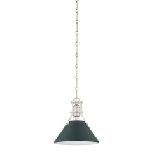 Hudson Valley MDS351-PN/SSG - Painted No.2 Pendant