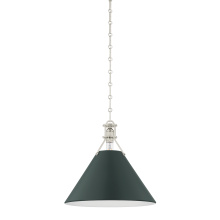 Hudson Valley MDS352-PN/SSG - Painted No. 2 Pendant