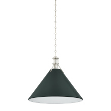 Hudson Valley MDS352L-PN/SSG - Painted No. 2 Pendant