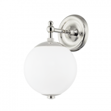 Hudson Valley MDS702-PN - Sphere No.1 Wall Sconce