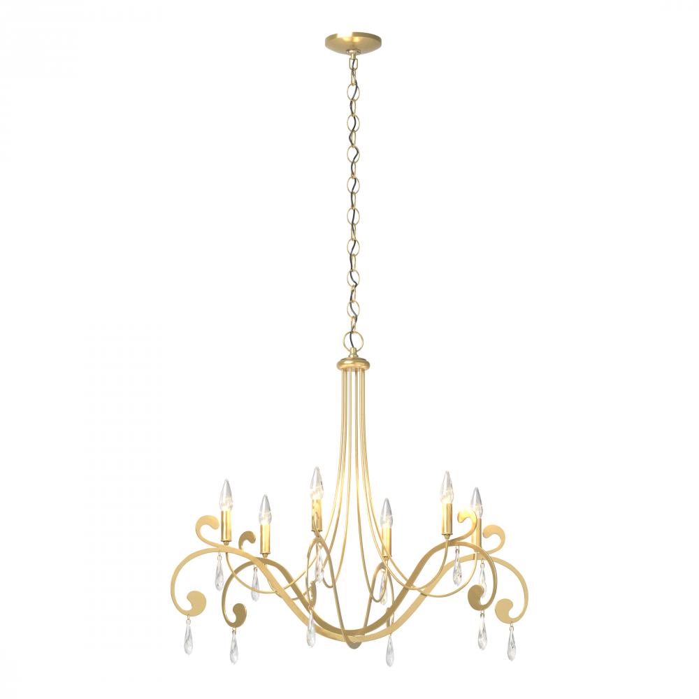 Stella 6 Arm Chandelier