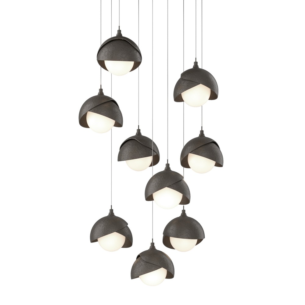 Brooklyn 9-Light Double Shade Pendant