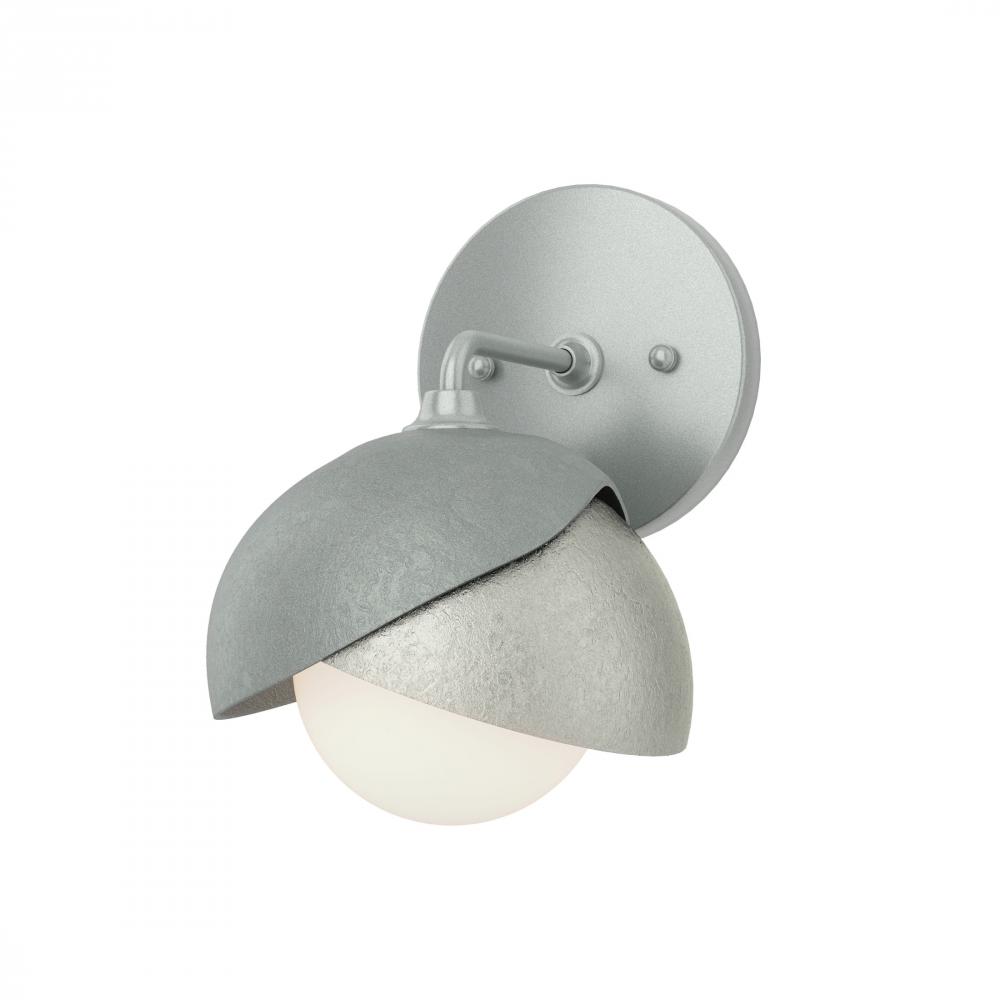 Brooklyn 1-Light Double Shade Bath Sconce