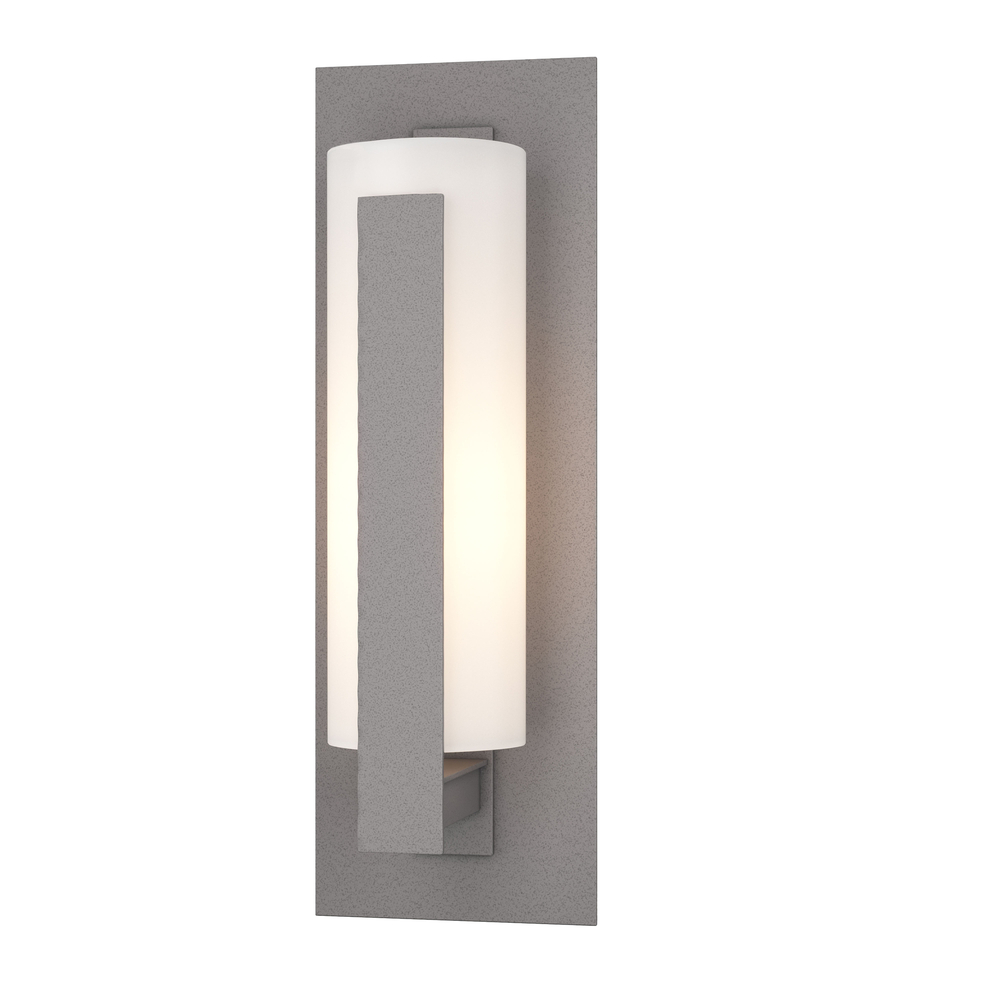 Forged Vertical Bars Small Outdoor Sconce