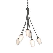 Hubbardton Forge 103043-SKT-20-GG0303 - Flora 6 Arm Chandelier