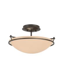 Hubbardton Forge 124302-SKT-14-SS0047 - Plain Small Semi-Flush