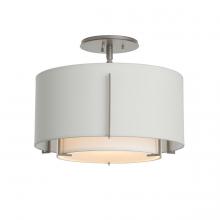 Hubbardton Forge 126501-SKT-82-SF1099-SJ1590 - Exos Small Double Shade Semi-Flush