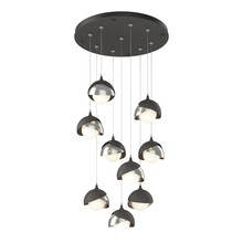 Hubbardton Forge 131105-SKT-STND-20-85-GG0711 - Brooklyn 9-Light Double Shade Pendant