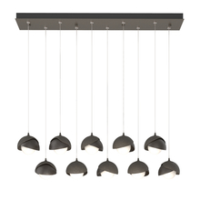 Hubbardton Forge 131205-SKT-STND-07-14-GG0711 - Brooklyn 10-Light Double Shade Pendant