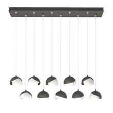 Hubbardton Forge 131205-SKT-STND-20-02-GG0711 - Brooklyn 10-Light Double Shade Pendant