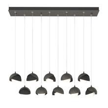 Hubbardton Forge 131205-SKT-STND-20-10-GG0711 - Brooklyn 10-Light Double Shade Pendant