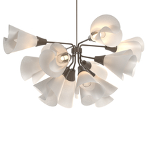 Hubbardton Forge 134510-SKT-MULT-05-SH1987 - Mobius 12-Light Pendant