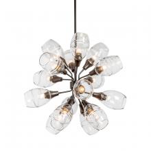 Hubbardton Forge 134516-SKT-MULT-20-ZM0621 - Ensemble 16-Light Orb Pendant