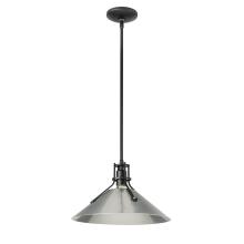 Hubbardton Forge 134550-SKT-MULT-10-85 - Henry Medium Steel Shade Pendant