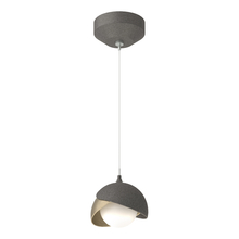 Hubbardton Forge 161183-SKT-STND-20-84-GG0711 - Brooklyn Double Shade Low Voltage Mini Pendant