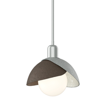 Hubbardton Forge 181183-SKT-MULT-82-05 - Brooklyn Double Shade Mini Pendant