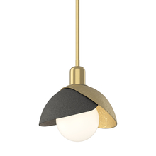 Hubbardton Forge 181183-SKT-MULT-86-20 - Brooklyn Double Shade Mini Pendant