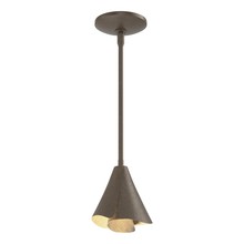 Hubbardton Forge 184500-SKT-MULT-05 - Mobius Steel Shade Mini Pendant