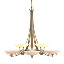 Hubbardton Forge 191248-SKT-86-GG0123 - Aegis 10 Arm Chandelier