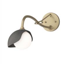 Hubbardton Forge 201376-SKT-84-20-GG0711 - Brooklyn 1-Light Single Shade Long-Arm Sconce