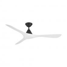 Modern Forms US - Fans Only FR-D2504-60-MB/MW - Carve 60 Downrod Ceiling Fan