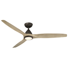 Modern Forms US - Fans Only FR-W2202-62L-BZ/WO - Skylark Downrod ceiling fan
