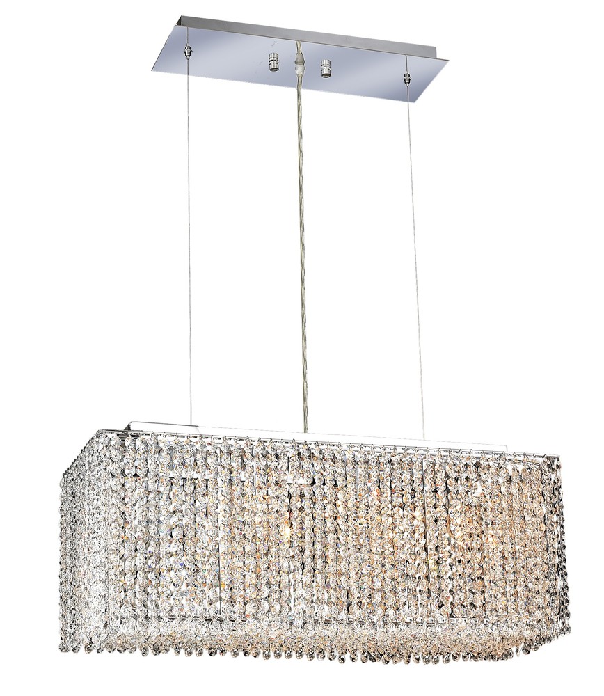 Moda 4 light Chrome Chandelier