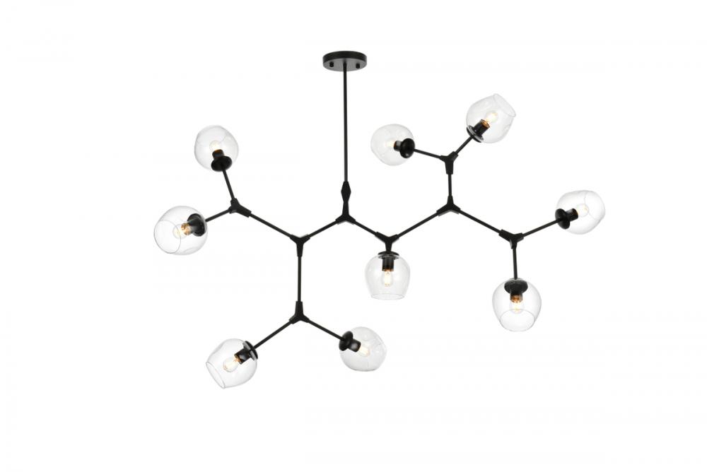 Cavoli 60 Inch Chandelier in Black