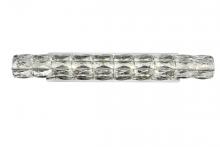 Elegant 3501W30C - Valetta Integrated LED chip light Chrome Wall Sconce Clear Royal Cut Crystal
