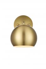 Elegant LD2355SG - Othello Wall Sconce W5.9"E9.1"H7.8" Satin Gold