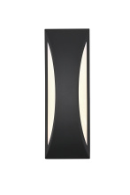 Elegant OD407W14BK - Wall Sconce W4.7" E3.4" H13.8" Black